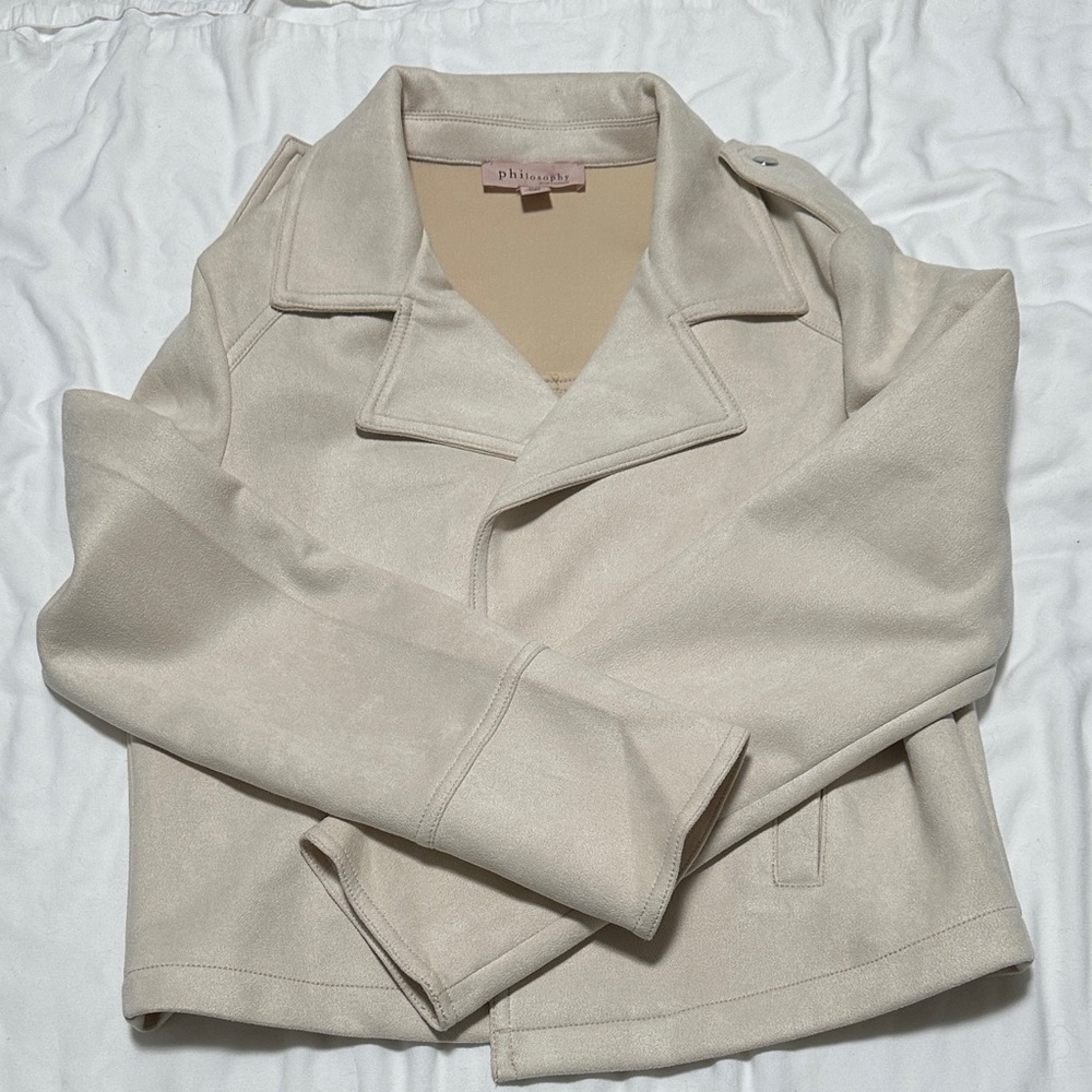 Philosophy Cream Women's Blazer
